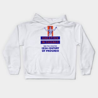 1934 Century of Progress, Chicago Kids Hoodie